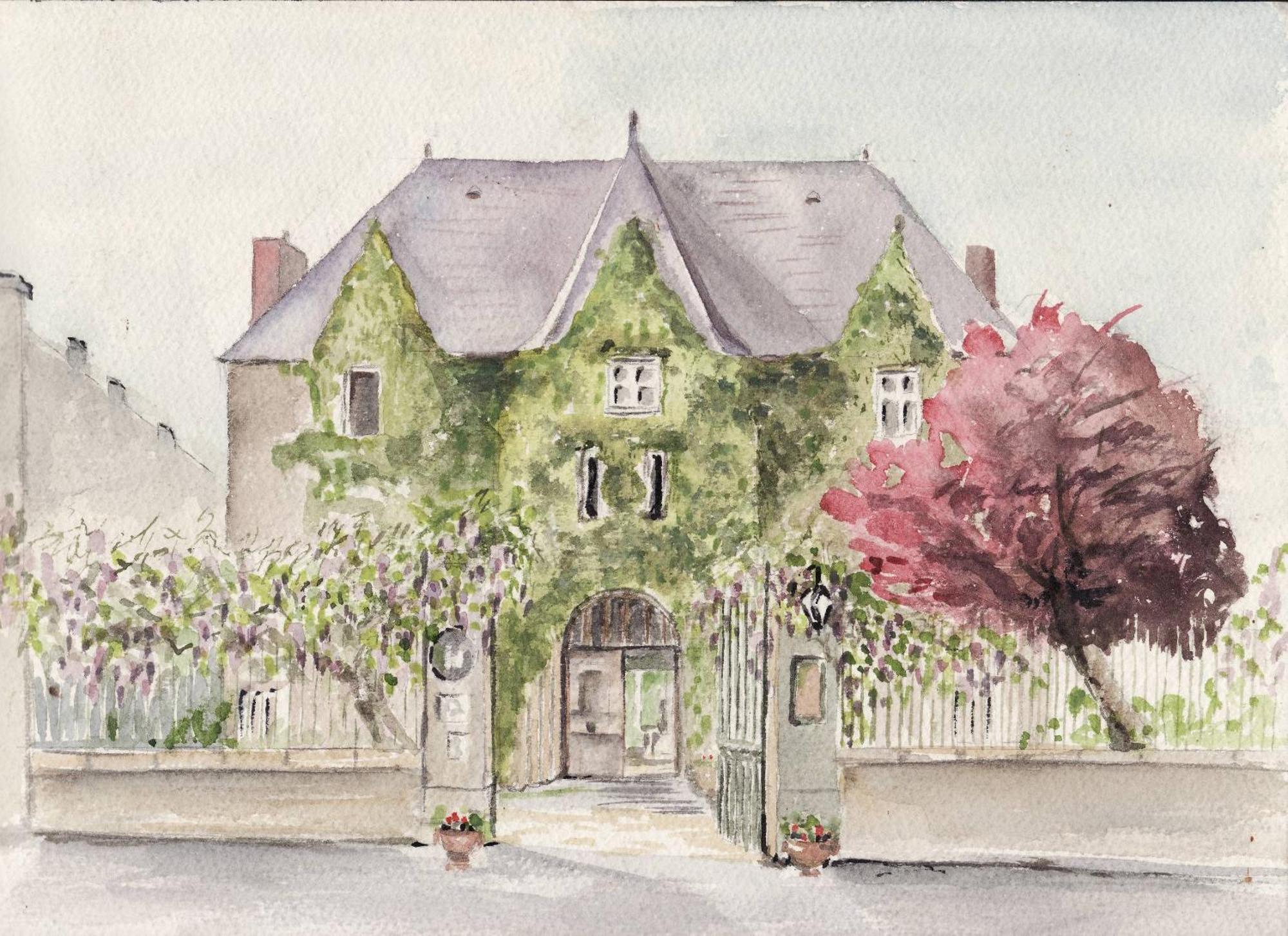 Hotel De La Barbacane Tiffauges ภายนอก รูปภาพ